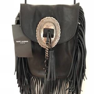COPY - Saint Laurent Fringe Boho Bag - New with T…